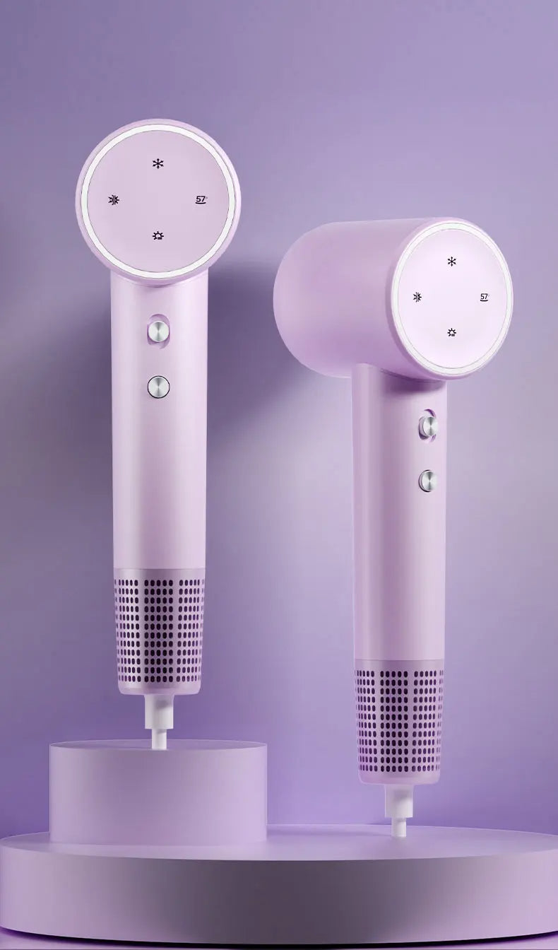 110,000 RPM Ionic Hair Dryer  Fast-Drying & Quiet Design